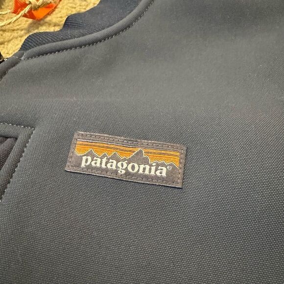 NWT Patagonia Burly Full Zip Multi Pocket Fleece Lined Vest Men's XXL Gray - Picture 4 of 11